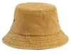 Chapéu de Pescador Jeans Lavável para Homens e Mulheres, Chapéu Balde Versátil Estilo Coreano de Verão, Chapéu Fino Tendência com Proteção Solar