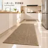 Tapete de Piso de Cocina de Chenilla y Lino Transfronterizo, Alfombra Tejida para Baño Doméstico, Tapete de Goma para Entrada Absorbente de Agua y Resistente a la Suciedad