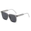 Gafas de sol de inserción con montura grande retro 2024 nuevo estilo mismo que el de las celebridades de internet para hombre y mujer a la moda protección solar gafas de sol al por mayor transfronterizo