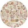 50 Piezas de Pegatinas Retro de Rosa con Citas Inspiradoras para Decorar Guitarras, Cuadernos, Maletas, Bricolaje, Transfronterizo Impermeable al por Mayor