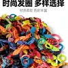 Moda Infantil Transfronteriza Linda Banda para el Cabello de Orejas de Conejo Anillo de Toalla Lazo para el Cabello de Niñas Banda Elástica Banda para la Cabeza de Alta Elasticidad