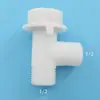 Torneira de uso duplo um-em-dois para máquina de lavar, divisor de água de três vias, conector de torneira de máquina de lavar multifuncional um-em-dois