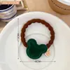 Lindo Animales de Dibujos Animados Trenzados Cintas para el Cabello para Niñas, Diseños de Zorro y Conejo, Cuerdas Elásticas de Alta Elasticidad para Cola de Caballo, Accesorios para el Cabello