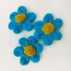 Lã Tricotada Flor Flor Puff Seis Pétalas Broche Acessório de Cabelo Acessórios de Vestuário Embalagem para Presente Atacado Decoração Floral Criativa
