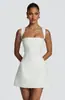 Vestido de tirantes sexy y encantador, estilo europeo y americano, minimalista, versátil, transparente, adelgazante, que realza la figura, para fiesta