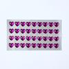 Pegatinas Brillantes de Rhinestone Acrílico con Forma de Corazón de 36 Piezas de 12 mm para Decoración de Álbumes de Fotos DIY para Niños