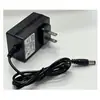 Adaptador de energia de 220V para 12V1A de bitola europeia Lâmpada LED com display de barra de luz monitorando adaptador de energia