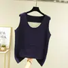 Chaleco Térmico Sin Costuras para Hombre Doble Cara de Terciopelo Engrosado Calentador Ropa Interior Nueva de Invierno Sin Mangas Cuello Redondo
