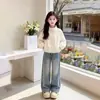 Chaqueta de Niña Primavera y Otoño 2026 Nueva Elegante Abrigo de Primavera Infantil para Niñas, Cortavientos Casual Súper Bonito