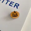 Nuevo Clip Pequeño Divertido de Halloween Fantasma Calabaza Murciélago Negro Clip para el Cabello de Acrílico Personalizado Accesorio para el Cabello
