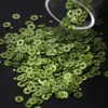 [Polvo de Brillo Lentejuelas de 3 mm 4 mm] Bordado Francés DIY Bordado con Cuentas Bordado Estéreo Accesorios para Ropa Cosidos a Mano Accesorios