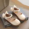 Zapatos de piel para niña, zapatos de princesa, zapatos de primavera y verano para niños, nuevo modelo 2026 zapatos para niña, sandalias para niñas pequeñas, sandalias de vestir