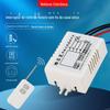 Interruptor de Controle Remoto Sem Fio Interruptor de Alimentação Doméstico Bomba de Água Motor Ventilador Luz Interruptor de Controle Remoto de Alta Potência com Penetração de Parede