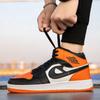 Zapatos de hombre aj12, zapatos de baloncesto de caña alta para hombres y mujeres, zapatos de tabla para parejas, zapatillas de deporte de comercio exterior para jóvenes de Putian, una generación de cabello