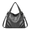 Bolso de Moda para Mujer Bolso para Señoras de Mediana Edad y Mayores Bolso de Mamá Gran Capacidad Bolso de Hombro Cruzado de Mano Bolso Elegante de Cuero Suave Bolso de Moda