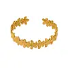 Directo de fábrica transfronterizo personalidad exagerada pulsera de apertura simple moda alto sentido versión ancha joyería creativa venta al por mayor