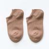 Calcetines Tobilleros para Mujer 2022, Calcetines de Algodón Simples de Ángulo Recto de Corte Bajo, Algodón Peinado, Estilo Japonés, Color Sólido, Primavera y Verano, Venta al por Mayor desde Fabricante