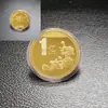 Rosa 0,1 bilhão Medalha Comemorativa Lírio 100 bilhões Moeda Comemorativa 0,1 bilhão Alvo Pequeno 1 Medalha Comemorativa Presente