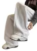 Pantalones deportivos de estilo coreano para hombre, holgados, modernos, de moda, versátiles, de pierna ancha, largos hasta el suelo, casuales, nuevos para 2026, transfronterizos