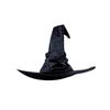 Chapéu de Halloween Festa Chapéu de Bruxa Decoração Infantil Adereços de Cosplay Chapéu de Mago Pontudo Preto Mágico Bruxa