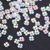 Material para pasador de pelo DIY borla resina antigua chapado UV cuentas de pétalos porosos flor casera pasador DIY hecho a mano