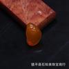 Colgante de calcedonia de satisfacción para hombre y mujer, colgante de jade ágata de pies pequeños, artesanías de jade al por mayor