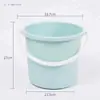 Juego de Cubeta y Lavabo para Dormitorio Estudiantil Cubeta de Seis Piezas Cubeta de Plástico para el Hogar con Tapa Lavabo Artículos de Tocador Cubeta para Ropa Sucia