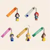 Nuevo Llavero Colgante Trenzas de Dibujos Animados Niña Colgante para Bolsos de Niñas Suministros para Máquinas de Peluches Venta al Por Mayor Pequeños Regalos