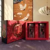Polvo de Esporas de Ganoderma Empaque Caja de Regalo Especial Caja de Regalo para Productos Secos Caja Vacía Caja Roja para Material Medicinal Cartón para Material Medicinal