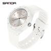Reloj de Cuarzo Explosivo para Estudiantes Marca Sanda Moda Joker Simple Luminoso Especial para Examen