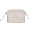 Bolso de Maquillaje Nuevo de Moda con Doble Cremallera de PU, Neceser Portátil, Bolsa de Almacenamiento de Cosméticos de Viaje