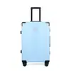 Maleta de rodinhas mais vendida para viagens internacionais, mala de viagem para exterior, estilo clássico, alto valor, roda universal, estrutura de alumínio, bagagem portátil, 24 polegadas