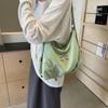 Bolso de mano informal de gran capacidad, novedad de 2024, con lazo y bandolera para mujer.