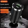 Carregador de Carro com Puxador Invisível Cabeça de Carregamento Super Rápido para Celular Plug Adaptador de Isqueiro Carregador de Carro Universal para Carro