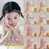 Pinza Lateral Estilo Atmósfera para Bebé para Niñas, No Daña el Cabello, Pinza Estilo Coreano, Accesorio Pequeño, Pinza para el Cabello Infantil de Alta Gama, Pinza Bb Vintage