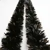 2 m Seda Bolha Lã Corante Novo Estilo Natal Casamento Celebração Festa de Feriado Suprimentos de Decoração Tira Colorida Flor