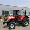 704 Tractor de Cuatro Ruedas Modelo de Exportación Transfronteriza Eje Trasero Reforzado Rotocultivador Arado Una Máquina para Múltiples Usos Tractor