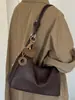 Bolsa Casual Lisa Tipo Bolinho para Mulheres, Nova Bolsa Tote Vintage Outono 2026, Bolsa Transversal de Grande Capacidade para o Dia a Dia