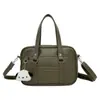 Bolsa de Tote Estilo Academia Uniforme JK Japonés, Bolso Cruzado de un Solo Hombro Estilo Anime para Viajes, Bolso de Mano Simple de Gran Capacidad