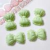Acessórios de plástico atacado acessórios diy material artesanal sapato fivela chapéu patch creme cola patch pequeno arco