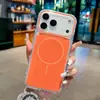 Succión Magnética Gaussiana N52 Adecuado para Apple 17Air Color Original Funda para Teléfono Móvil Iphone16Promax Cubierta Protectora Anticaídas