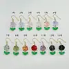 Nuevos Pendientes de Gancho Exquisitos de Flor de Rosa de Vidrio Estilo Coreano, Flores Tridimensionales Translúcidas Estilo Bosque, Pendientes Frescos para Estudiantes para Mujer