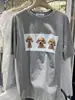 Camiseta Manga Curta com Estampa de Desenho Animado Fofa para Mulheres, Novo Estilo de Verão, Estilo Coreano, Solta e Versátil, Emagrecimento e Cobertura da Barriga, Top de Algodão Puro