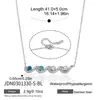 Accesorios de Collar Estilo Europeo y Americano Wanxing para Mujer, Colgante de Ola, Collar de Acero Inoxidable Dorado de 18K, Collar Ins Transfronterizo, Nicho de Lujo Ligero