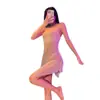 Lencería Privada con Temática de Luna, Deseo Puro, Sexy Transparente, Correas Atractivas, Seductora, Diosa Apasionada de la Noche, Abstinencia, Camisón para Busto Pequeño