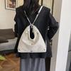 Bolso de gran capacidad para mujer, novedad de 2024, bolso de mano de alta gama, estilo nicho, para uso diario, mochila, bandolera de hombro.