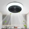 Luminária Ventilador Transfronteiriça com Controle Remoto Integrado para Casa, Quarto, Sala de Estar, Restaurante, Teto, Ventilador de Teto Simples Silencioso