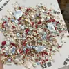 Pingente de Cristal Céu Estrelado Cor Mista Pulseira de Contas DIY Mista Colar Joia de Presente Pacote de Material de Contas de Vidro