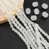 Vidro Jade Geométrico Forma Especial Tridimensional Furo Passante Contas Artesanal DIY Pulseira Caseira Colar Joias com Contas Acessórios