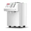 Máquina Dosadora de Doces Totalmente Automática de Aço Inoxidável Comercial 8L Botão de Memória Inteligente Máquina Dosadora de Frutose para Bebidas de Chá com Leite